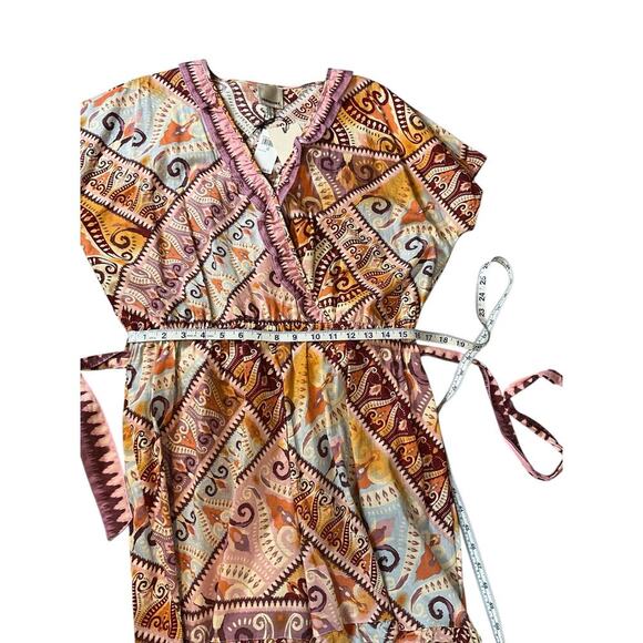 Industry Republic Clothing Geometric 100% Cotton Romper In Aztec Multi Large - Picture 8 of 10